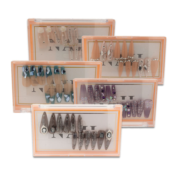 Professional Nail Acrylic Tip Set